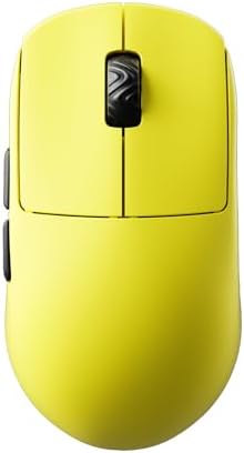 V8 Gaming Mouse, Ultra-Lightweight 36g±3g, Symmetrical Shape, Kailh Optical Switch, Nordic 52840 MCU, PAW 3950 Chip, Web Based Driver, for Claw and Fingertip Gamers, 8K Dongle Included (White)