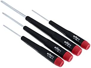 Wiha 26194 Screwdriver Set, Phillips With Precision Handles, 4 Piece