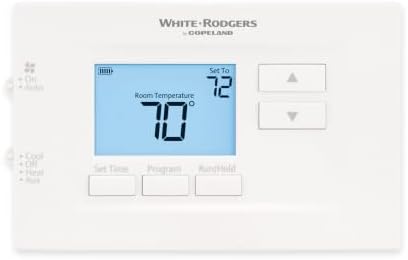 70 Series, 7 Day Programmable, Heat Pump (2H/1C) Thermostat White