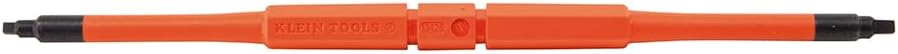 Klein Tools 13157 Insulated Screwdriver Blades, Interchangeable Single-End Replacement Blades for Klein Insulated Screwdrivers, 3-Pack