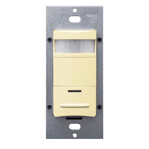 Leviton Decora Pir Wall Switch Occupancy Sensor, ODS06-IDW, WhiteWhite