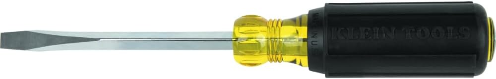 Klein Tools 80031 Screwdriver Set, Made in USA, 5-Piece Kit Includes 2 Slotted, 2 Phillips and 1 Square Tip Screwdriver, Cushion Grip Comfort