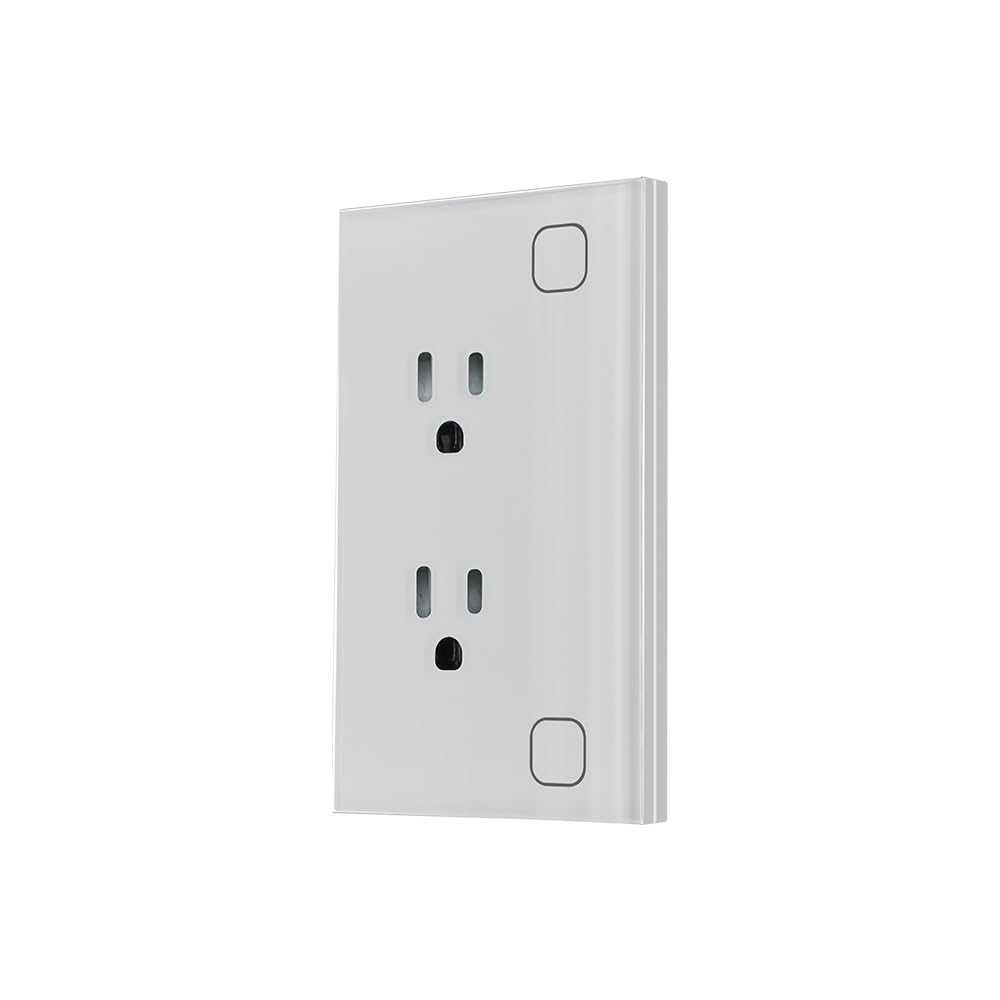 Smart Plug Energy Monitoring,Wi-Fi in Wall Outlet,Black