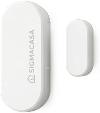 Matter Smart Door and Window Sensor, Thread Contact Sensor for Home Security & Automation, Works with Apple Home, Alexa, Google Home, and SmartThings, App Remote Monitoring