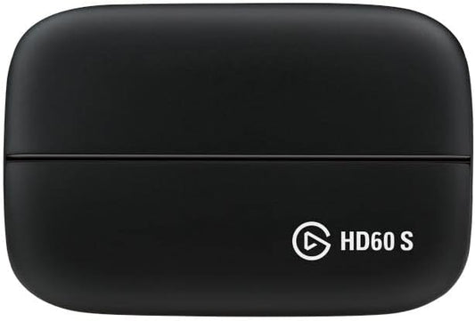 Elgato HD60 S, External Capture Card, Stream and Record in 1080p60 with ultra-low latency on PS5, PS4/Pro, Xbox Series X/S, Xbox One X/S, in OBS, Twitch, YouTube, works with PC/Mac