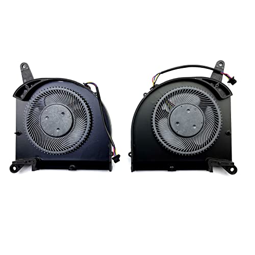 BestParts New CPU+GPU Cooling Fan Replacement for Gigabyte Aero 15 OLED, AERO 17 HDR XA, RP75XA RP77XA, for Aorus 15G 17G YB XB WB KB SB YC XC YD XD KD, P/N: PLB07010S12HH (Two Pair Fan)