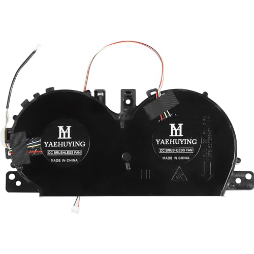 CPU+GPU Cooling Fan for Lenovo for Yoga C740-15 C740-15IML | DFS1507053H0T FLMU 5H40S19962 DC5V 0.5A Laptop Fan, fast cooling, low noise
