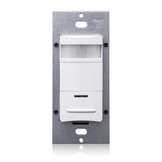 Leviton Decora Pir Wall Switch Occupancy Sensor, ODS06-IDW, WhiteWhite