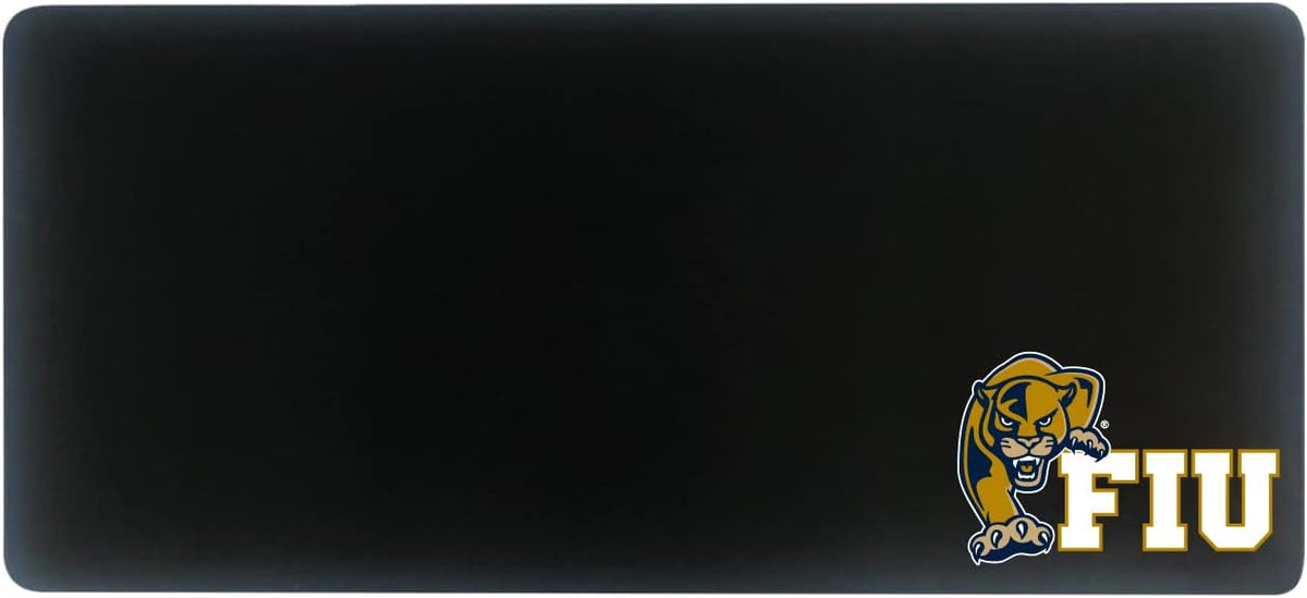 OTM Essentials Florida International University Classic Cloth Desk Mat, Durable Office Supplies, Non-Slip Base, Responsive Desk Pad with Smooth Cloth Surface, Black
