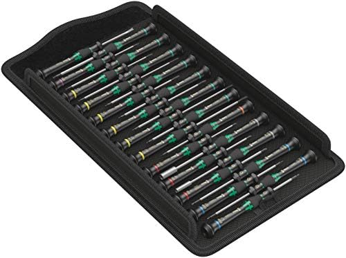 Wera - 5134000001 Kraftform Micro Precision Big Pack 1 Screwdriver Set for Electronic Applications, 25 Pieces