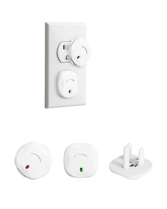 60 Packs Baby Resistant Outlet Covers White – Child Safety