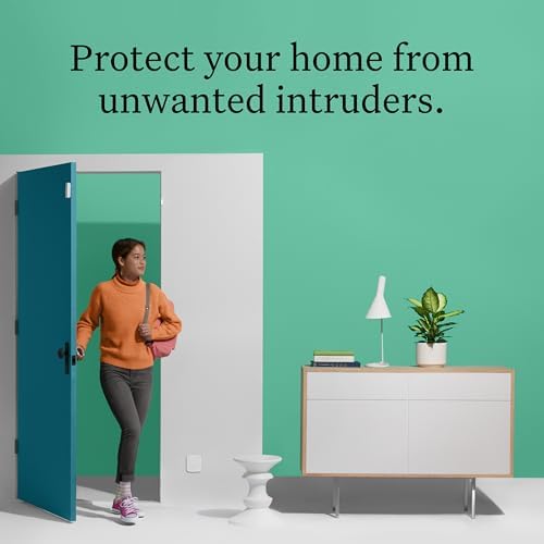 ooma Siren, Works with Smart Home Security. No Contracts and Free self-Monitor Plan. Optional Professional Monitoring, Motion, keypad, Door/Window, Water Sensor, and Garage Door Sensor.,White