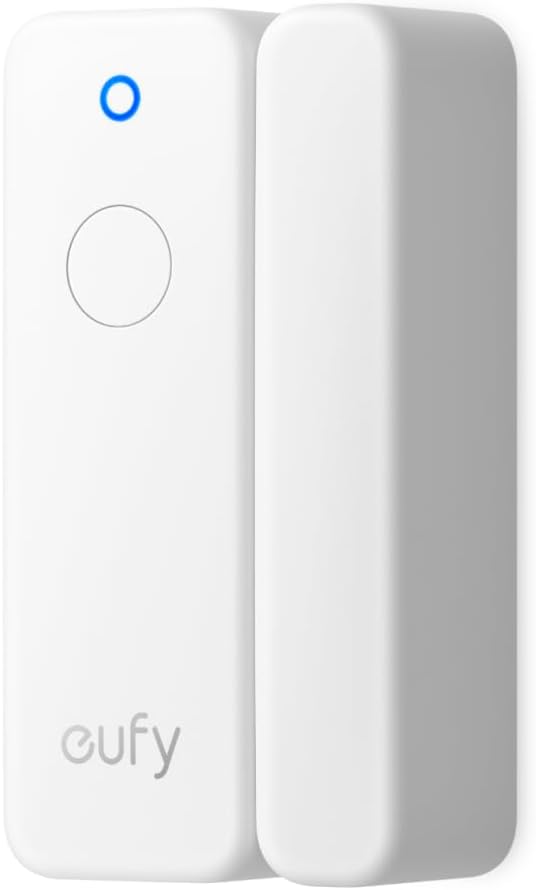 eufy Entry Sensor E20, Dual-Side Detection, Convenient Bypass Button | Door/window sensor, Extended Battery Life, Long Communication Range, Requires a US version of HomeBase 2, 3, Mini, or Pro
