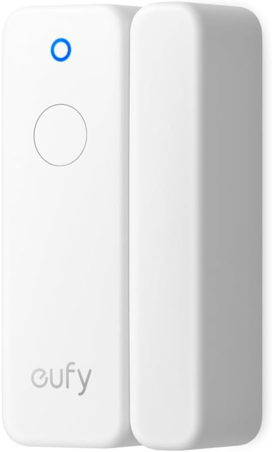 eufy Entry Sensor E20, Dual-Side Detection, Convenient Bypass Button | Door/window sensor, Extended Battery Life, Long Communication Range, Requires a US version of HomeBase 2, 3, Mini, or Pro