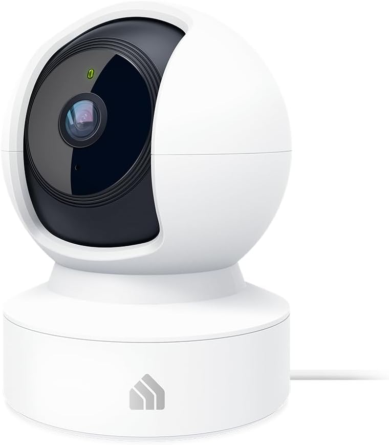 Kasa 1080p Indoor Pan/Tilt Wired Security Camera, Baby & Pet Monitor, EC71