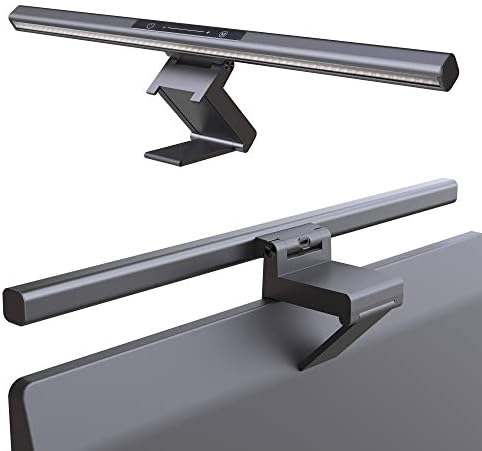 Computer Monitor Light Bar, Screen Light Bar e-Reading LED Task Lamp, Gaming Lights, Touch Stepless Dimming, 3 Color Temperature,USB Powered Monitor Lamps for Desk/Office/Home