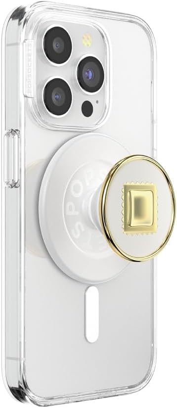 PopSockets Phone Grip for MagSafe, Magnetic Holder, Phone Stand, Boho - Coconute Creme