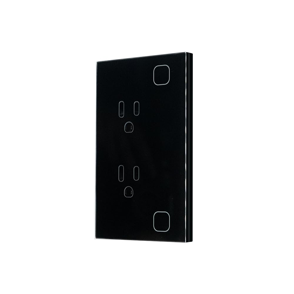 Smart Plug Energy Monitoring,Wi-Fi in Wall Outlet,Black
