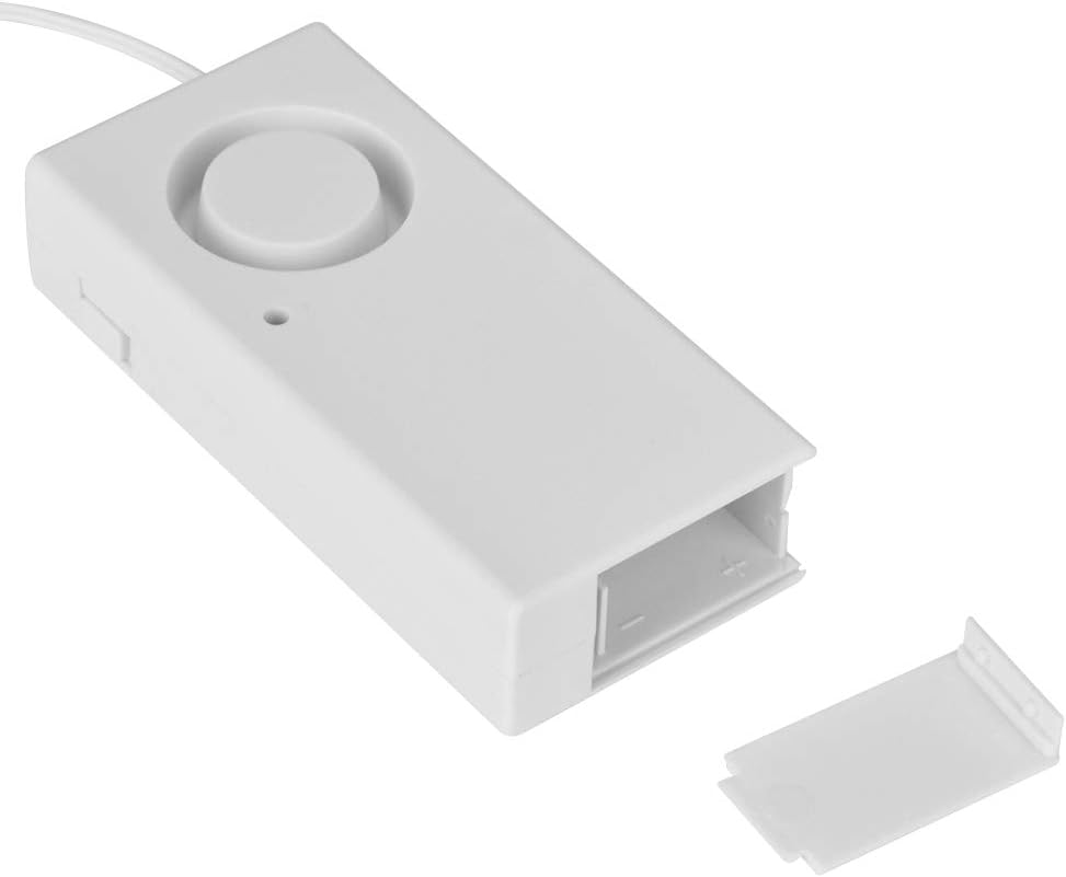 120dB Water Level Alarm Sensor for Leak Detection and Overflow Prevention, Suitable for Home and Industrial use. ABS Material Protective Alarm.