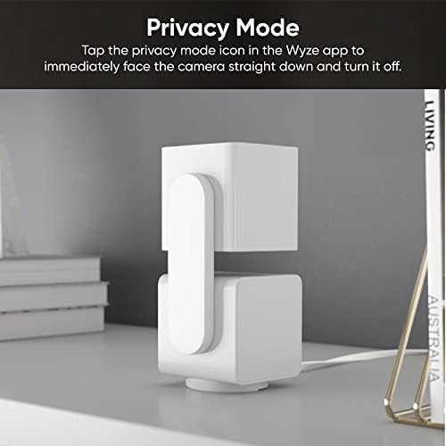 WYZE Cam Pan v3 Indoor/Outdoor IP65-Rated 1080p Pan/Tilt/Zoom Wi-Fi Smart Home Security Camera with Color Night Vision, 2-Way Audio, Compatible with Alexa &amp; Google Assistant, White, 2-Pack (Renewed)