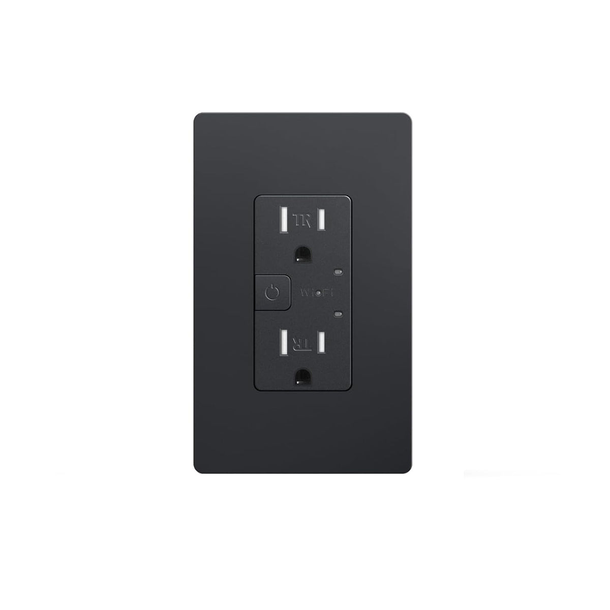 Smart Wall Outlet, TR Receptacle, 2.4 Ghz WiFi, Alexa&Google, ETL&FCC