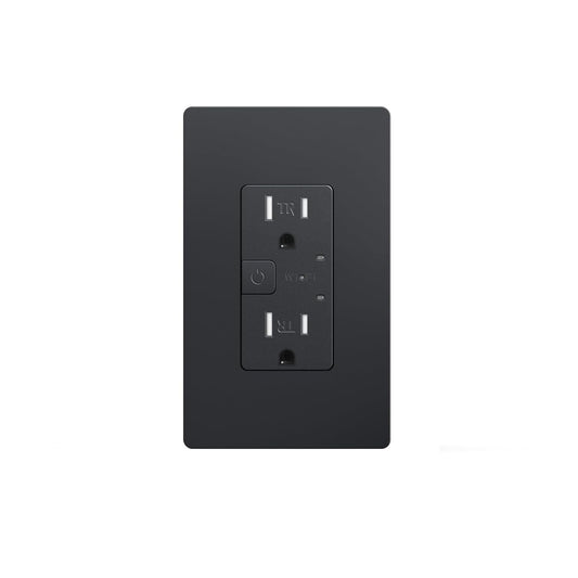Smart Wall Outlet, TR Receptacle, 2.4 Ghz WiFi, Alexa&Google, ETL&FCC