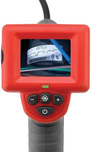RIDGID 40043 Micro CA-25 Hand-Held Inspection Camera with 4' Cable, Borescope, Red