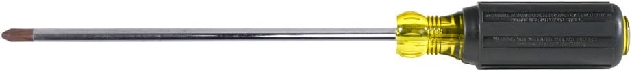 Klein Tools 85742 Screwdriver Set, Made in USA, 3/16 Cabinet and #2 Phillips Precision Machined Tips, Cushion-Grip Handles, Round Shank, 2-Piece