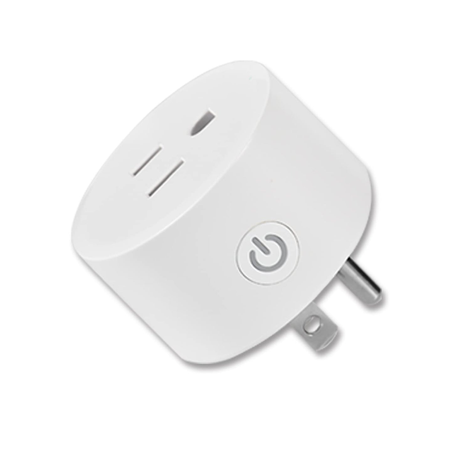 Tuya WiFi Smart Plug Works with Alexa Google Assistant IFTTT for Voice Control Mini Smart Outlet Plug with Timer Function,No Hub Required,Only 2.4GHz Wi-Fi,FCC/Rohs Listed Socket(2 Pack)