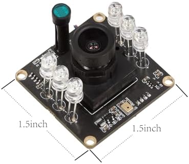 Arducam 1080P Day & Night Vision USB Camera for Computer, 2MP Automatic IR-Cut Switching All-Day Image USB2.0 Webcam Board with IR LEDs for Windows, Linux, Android and Mac OS