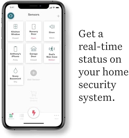 ooma Siren, Works with Smart Home Security. No Contracts and Free self-Monitor Plan. Optional Professional Monitoring, Motion, keypad, Door/Window, Water Sensor, and Garage Door Sensor.,White