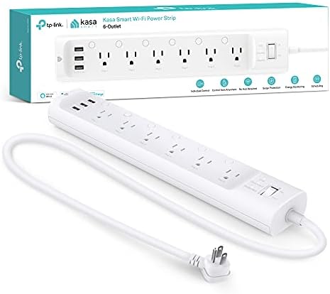 Kasa Smart Plug Power Strip HS300, Smart Outlet, No Hub Required