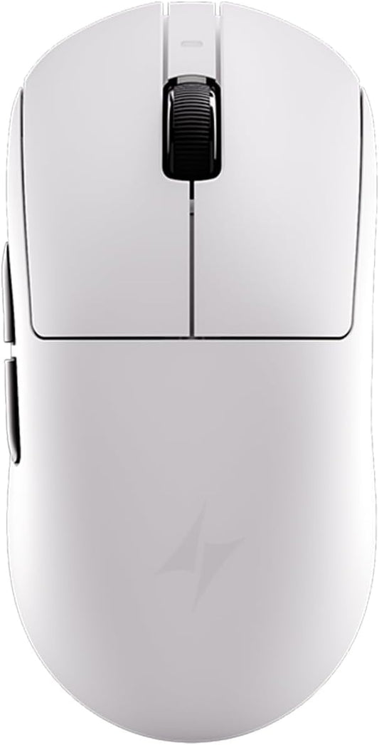ATK Dragonfly A9 Plus Wireless Gaming Mouse, PAW3395 Sensor, DPI up to 26,000, 57g Lightweight, 240 Hr Battery Life, Ice-Feel Coating, Tri-Mode 2.4G/Bluetooth/Wired - White