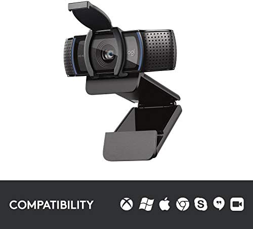 Logitech C920S Pro HD Webcam (Renewed)