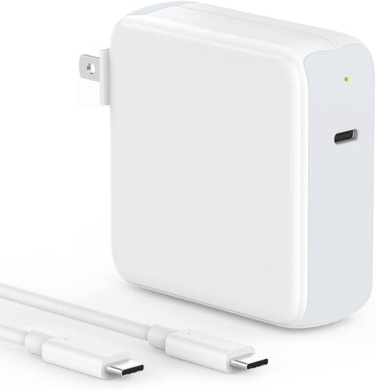 10ft Charger for MacBook Pro/Air 16, 15, 14, 13 inch 2025, 2024, 2023, 2022, 2021, 2020, M1 M2 M3 M4, 96W USB C Power Adapter, LED, 100W USB-C Cable Charging as Fast as Original Quality