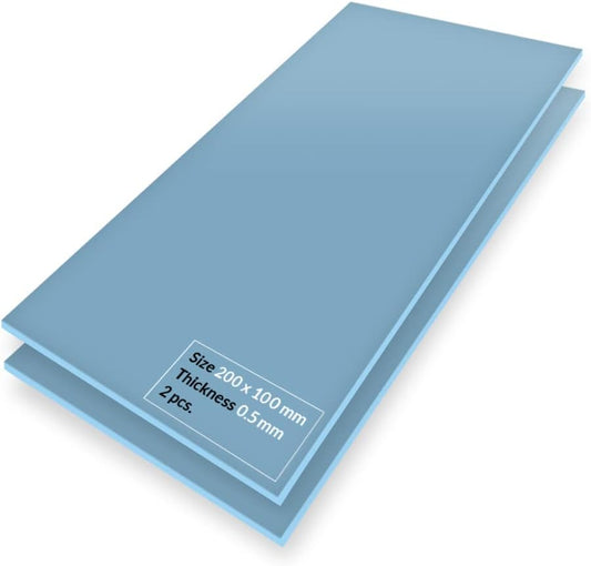 ARCTIC TP-3: Premium Performance Thermal Pad, 200 x 100 x 0.5 mm (2 Pack)