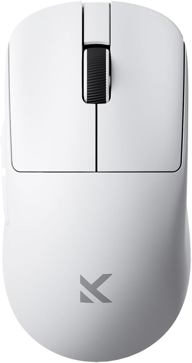 MCHOSE L7 Pro Wireless Gaming Mouse Super Light 39g, Gaming Mouse Esport with 26K DPI, Optical Switch, Programmable Buttons, Dual 8K Polling and PAW3395 Sensor, Tri-Mode Connection, PC/Mac - Black