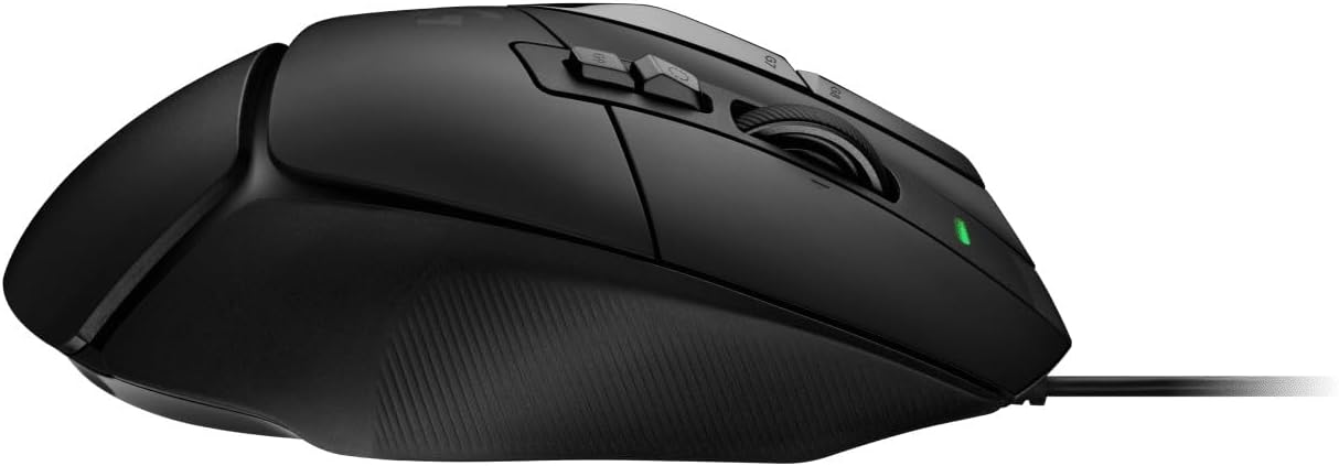 Logitech G G502 X Wired Gaming Mouse - LIGHTFORCE Hybrid Optical-Mechanical Primary switches, Hero 25K Gaming Sensor, Compatible with PC - macOS/Windows - Black