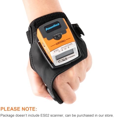 PG06 Left Hand Finger Trigger Glove Barcode Scanner Accessory | Compatible with GS02/ES02/NS02, Hands-Free Scanning, 1D/2D Scanner Support, Dustproof Design, Comfortable Wear