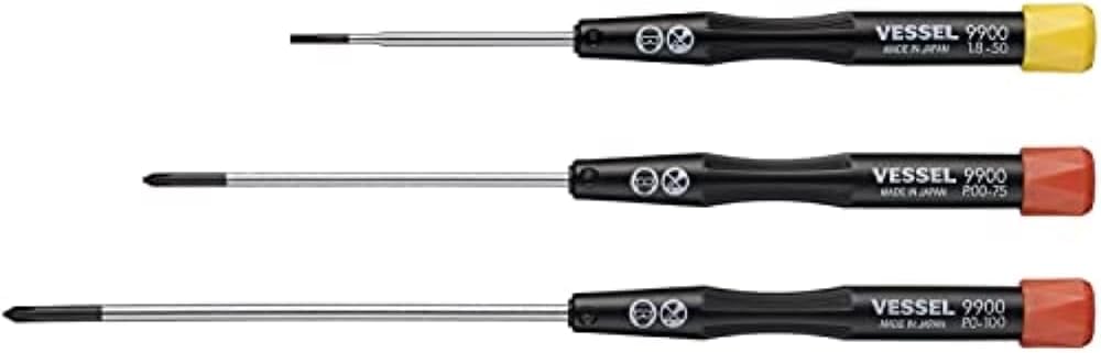 Vessel 125610 9902 Precision Screwdriver Set