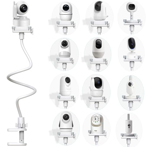 Baby Monitor Mount Holder Compatible with Momcozy,Nanit Pro & Flex Stand, Hellobaby,Blemil,Comfyer BM01,Infant Optics,ANMEATE SM935E,Vava,Motorola