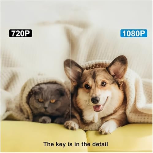 Hidden Camera, high-Definition Wireless mini Camera, pet Monitor, Nanny Camera, Home and Office Security Service, mini Indoor Security Camera with Night Vision and Motion Detection.