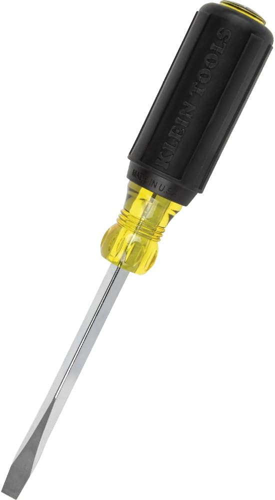 Klein Tools 85442 Klein Tools 85442 Screwdriver 2-Piece Set, Made in USA, 1/4 Keystone and #2 Phillips, Cushion Grip, Round and Square Shank, Heat Treated, Home Improvement