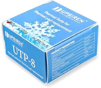 UTP-8 14.8w/mk Thermal Putty for VGA GPU IC Processor Rapid Cooling Thermal Pad Replacement Heat Blocking Putty High Performance (10, Grams)