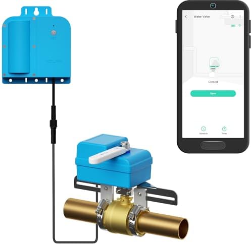 YoLink Smart Water Leak Detection & Shutoff Kit