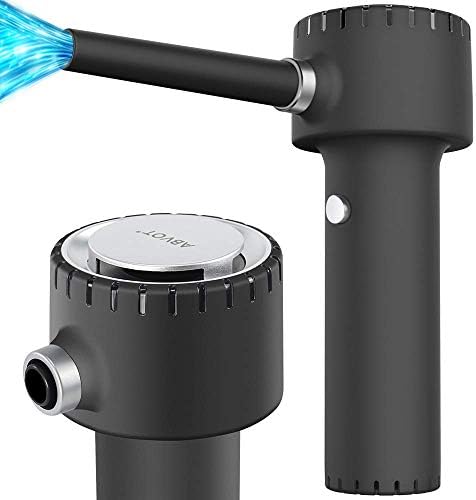 Electric Air Duster, Compressed Air Duster, Portable 45000 RPM Cordless Dust Blower, 6000mAh Battery Air Can Duster, Powerful Computer Keyboard Cleaning Air Spray