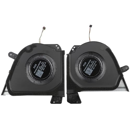 CPU+GPU Cooling Fan for ASUS ROG Zephyrus G15 GA503Q GA503QS GA503QM GU603H | GA503QR GA503QC GA503QE GU603HE GU603HM GU603HR GU603Z, FP9R FP9Q DFSCK221051824 DFSCK221151812, 12V 1A