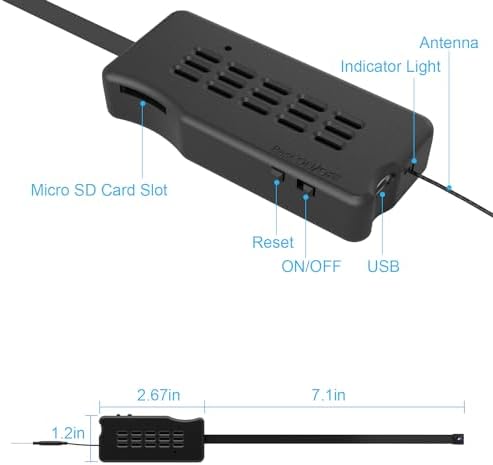 HiSpyCam Mini Camera DIY Module HD 1080P Camera Small WiFi Security Cameras Tiny Wireless Nanny Cam