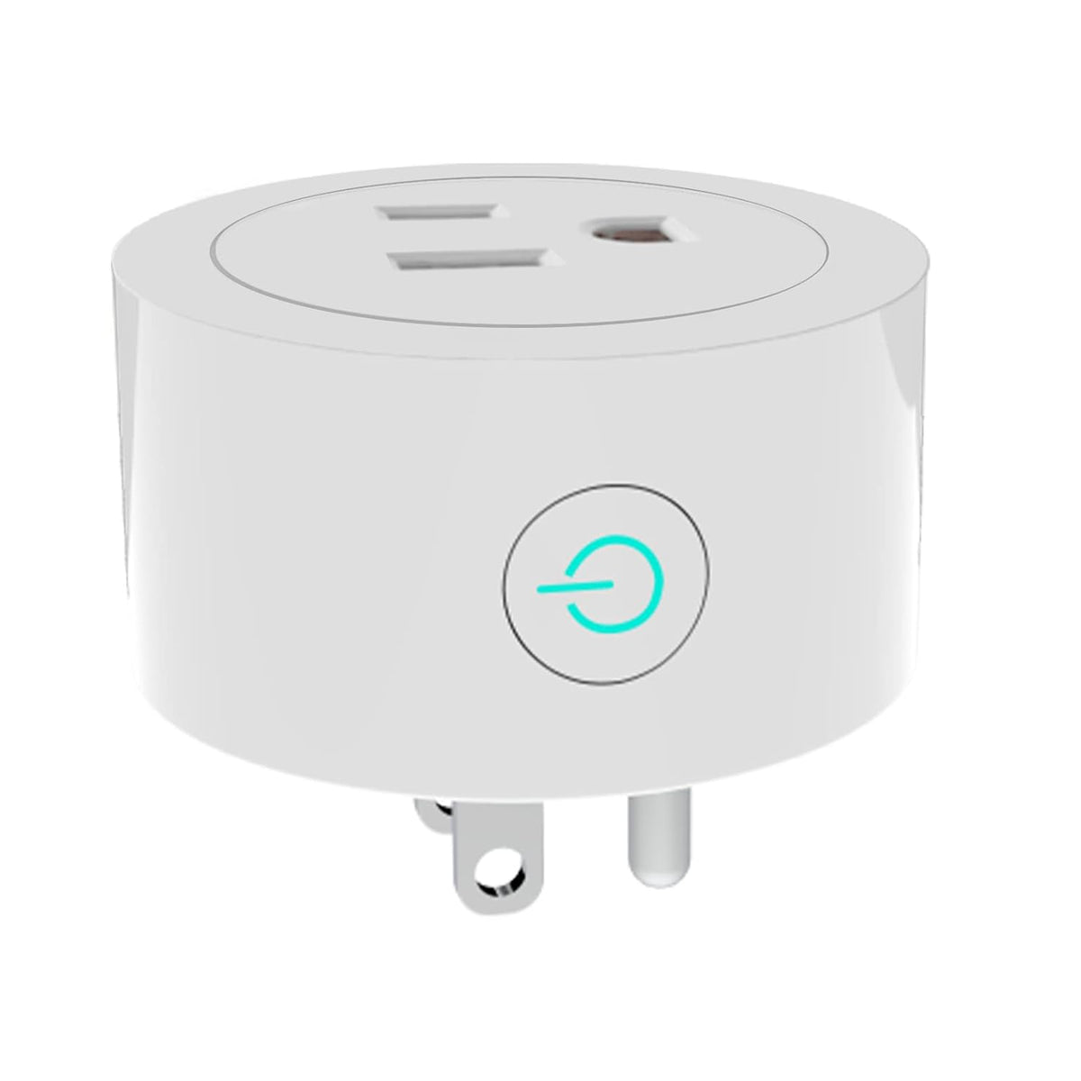 MoesGo Smart Dimmer Plug, WiFi Plug in Dimmer for Lamps, White, 1 Pack