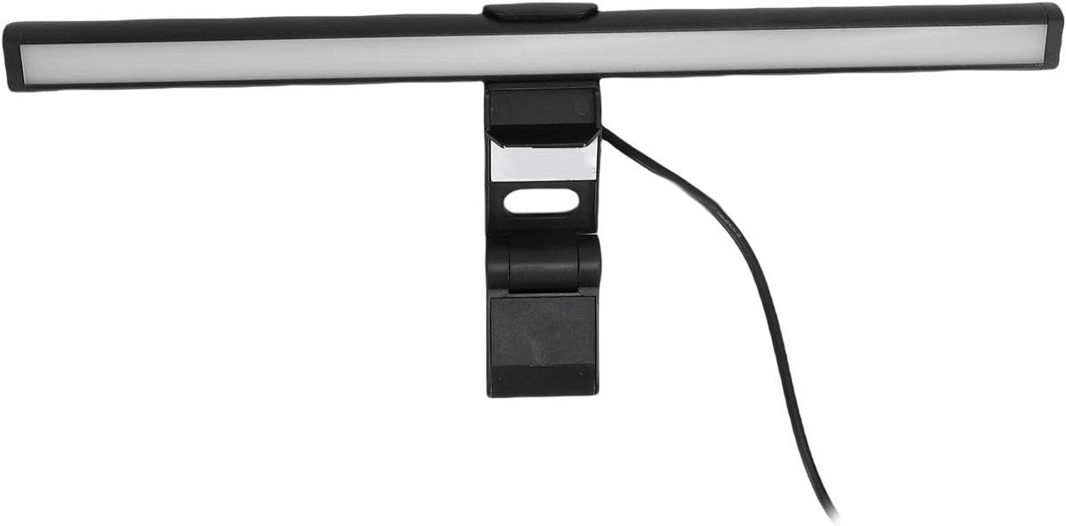 Pssopp Monitor Light Bar, USB Powered Computer Screen Lamp with 3 Color Modes Stepless Dimming Anti Eye Care Design for Home Office Desk Study Gaming